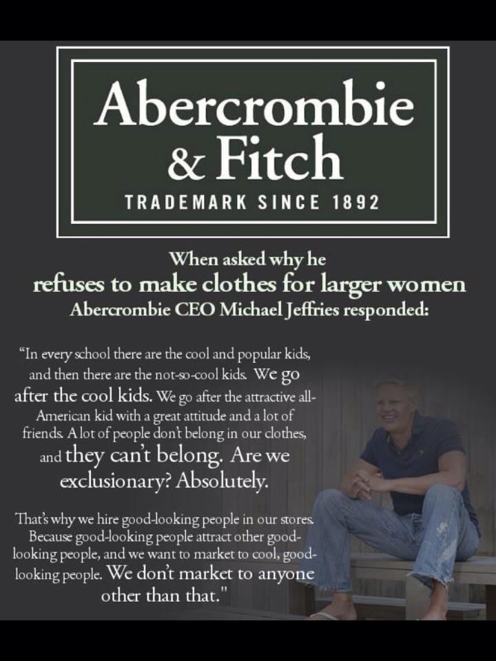 abercrombie and fitch ceo quotes