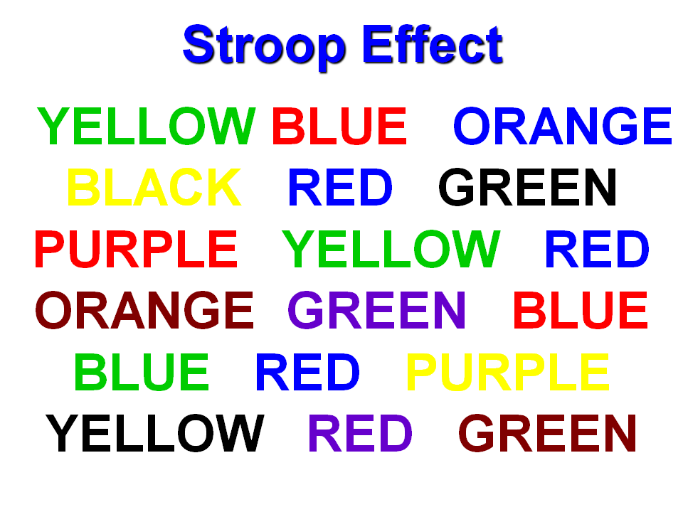 stroop